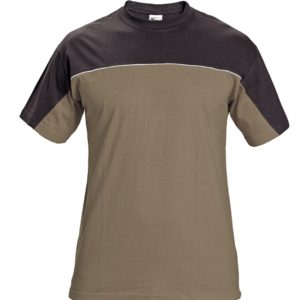 Tricou din bumbac - STANMORE Maro