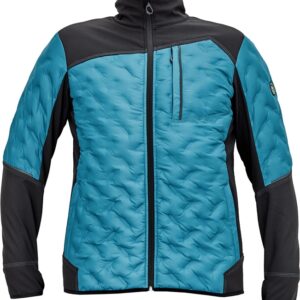 Jacheta softshell impermeabila si rezistenta la vant NEURUM - Albastru Petrol