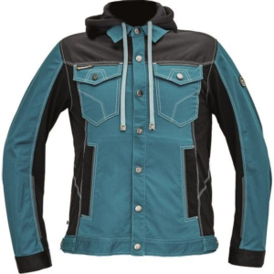 Jacheta de lucru profesionala, cu Gluga, NEURUM CORDURA - CLASSIC - Albastru Petrol